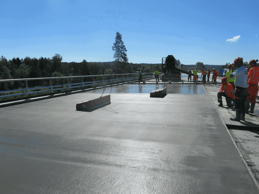 Betonggjutning Ljungan