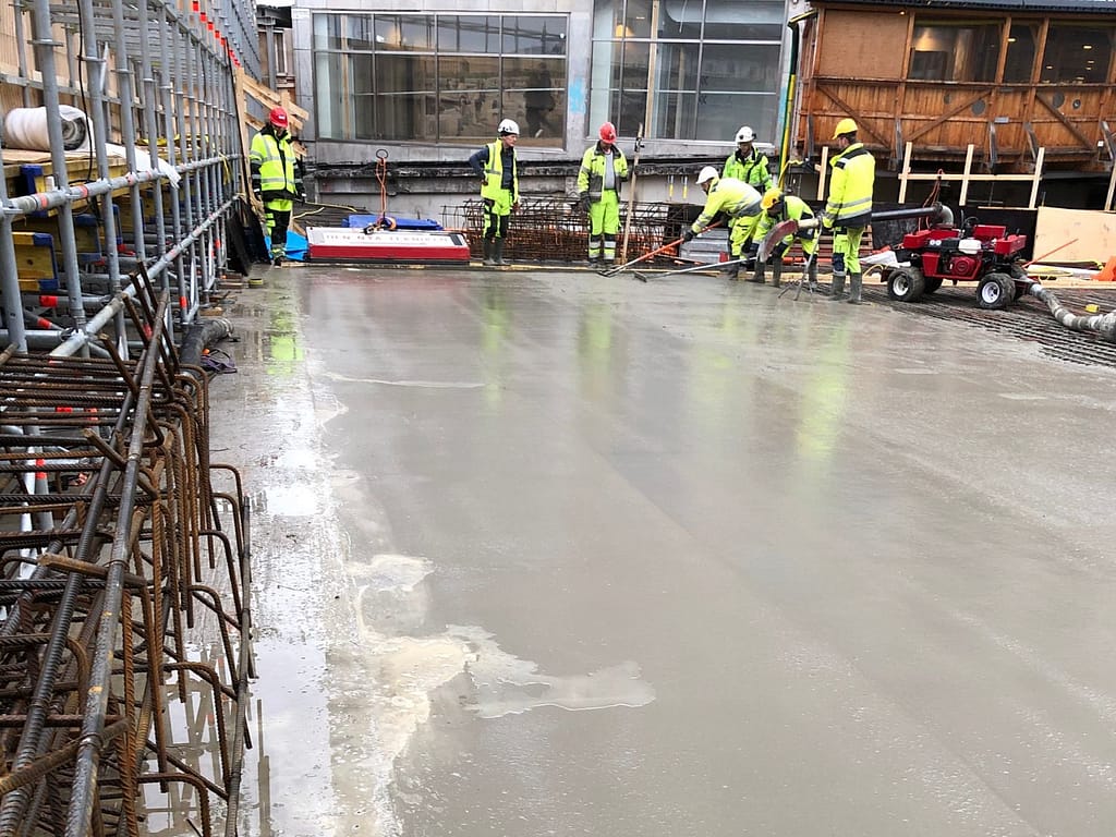 Fundament betong Slussen